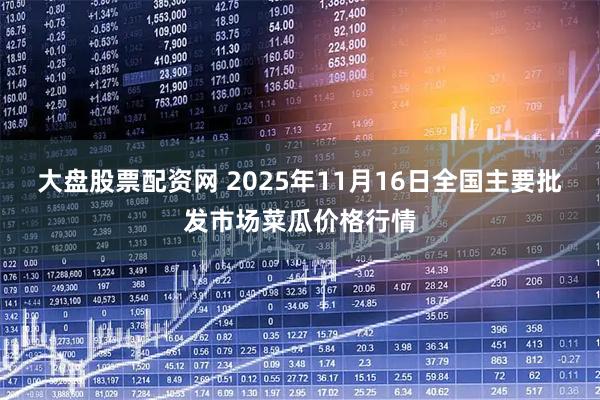 大盘股票配资网 2025年11月16日全国主要批发市场菜瓜价格行情